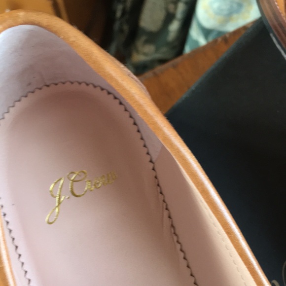 J. Crew Cognac Leather Penny Loafers - Picture 4 of 8